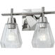 Arctic 2 Light 12.50 inch Bathroom Vanity Light