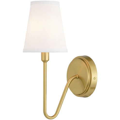 Briar LED 5 inch Muted Brass Wall Light