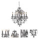 St. Francis 6 Light 24 inch Dark Bronze Dining Chandelier Ceiling Light in Royal Cut