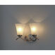 Vital 2 Light 15 inch Satin Nickel Bath Vanity Wall Light