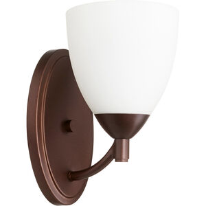 Barkley 1 Light 6 inch Oiled Bronze Wall Sconce Wall Light in Satin Opal