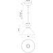 Alora Mood Halston 1 Light 8 inch Matte Black Pendant Ceiling Light