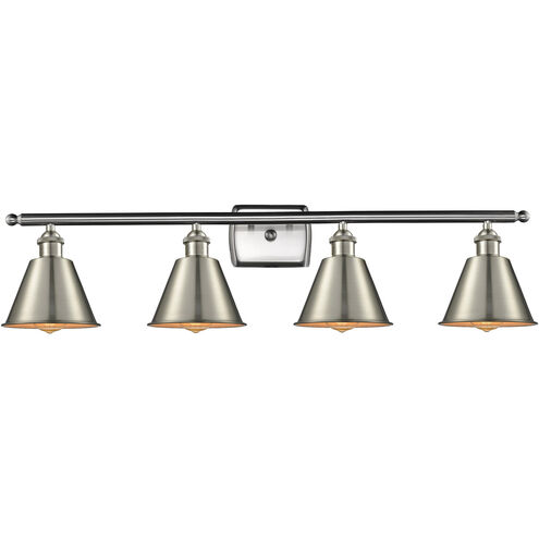 Ballston Smithfield LED 36 inch Brushed Satin Nickel Bath Vanity Light Wall Light, Ballston