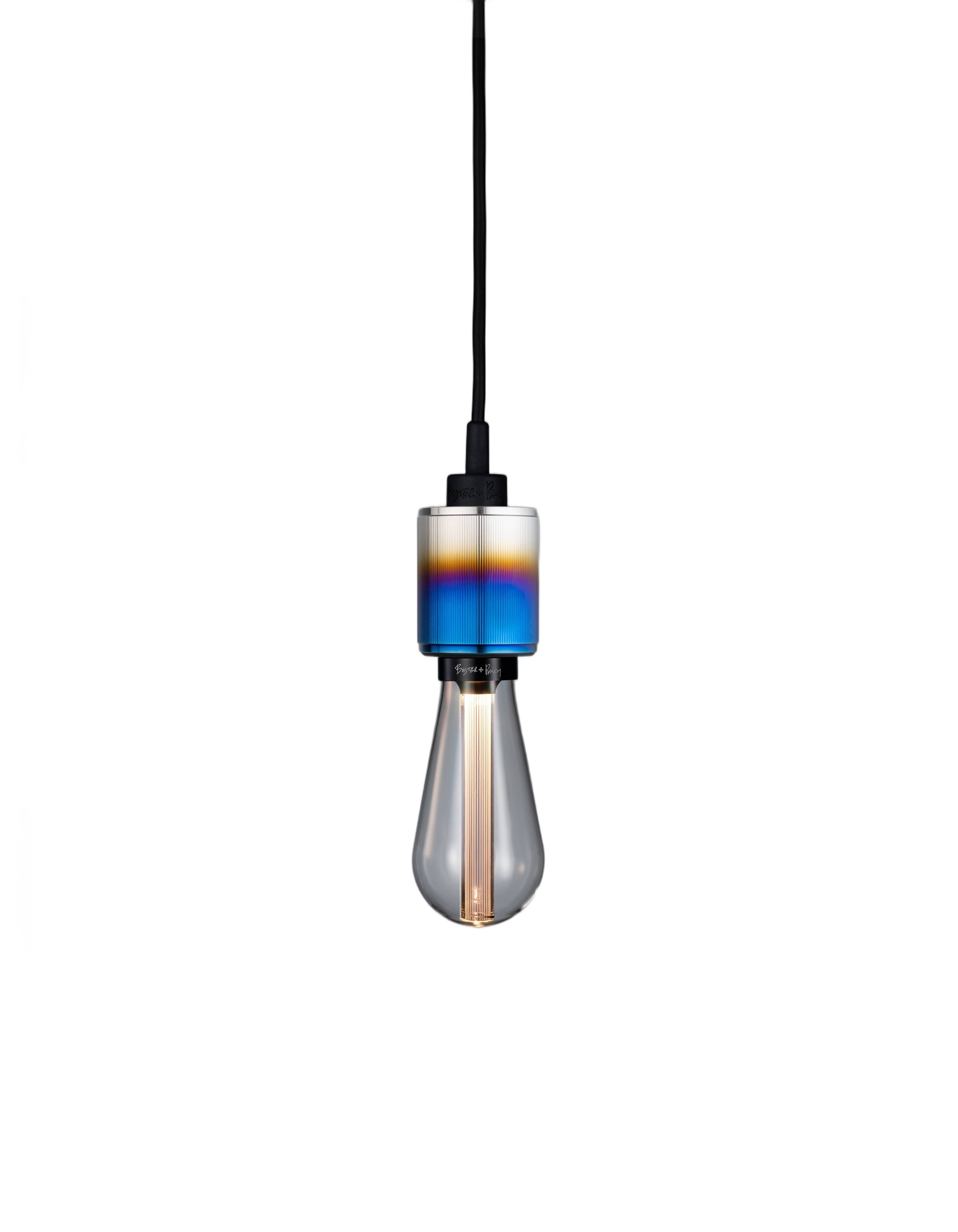 Heavy Metal LED 4.72 inch Burnt Steel Pendant Ceiling Light