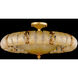 Mariner Luxury LED 36.22 inch French Gold Flush Mount Ceiling Light