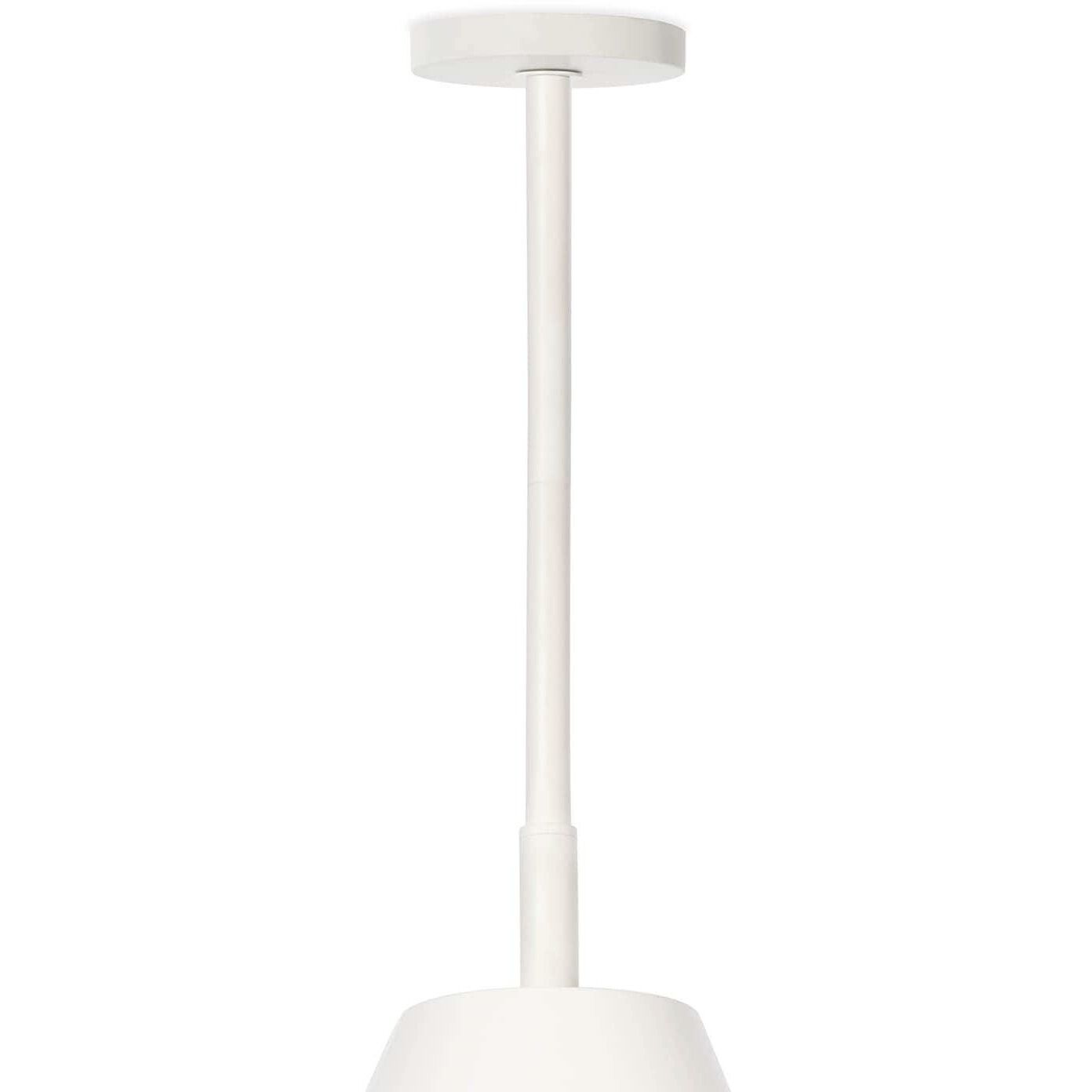 Bluff 1 Light 16 inch White Outdoor Pendant