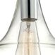 Orbital 1 Light 10 inch Polished Chrome Mini Pendant Ceiling Light