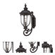 Laurens 1 Light 22.5 inch Black Coral Exterior Wall Mount