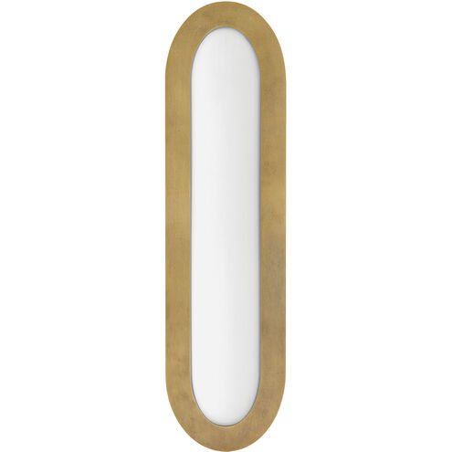 Emme LED 6 inch Heritage Brass Bath Wall Light