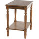Sybil 24 X 19.5 inch Honeynut End/Side Table