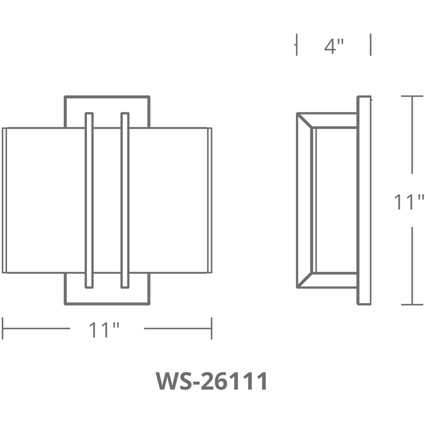Downton Wall Sconce Wall Light in 3000K, Brushed Nickel