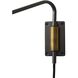 Swing 1 Light 7 inch Gunmetal Wall Sconce Wall Light