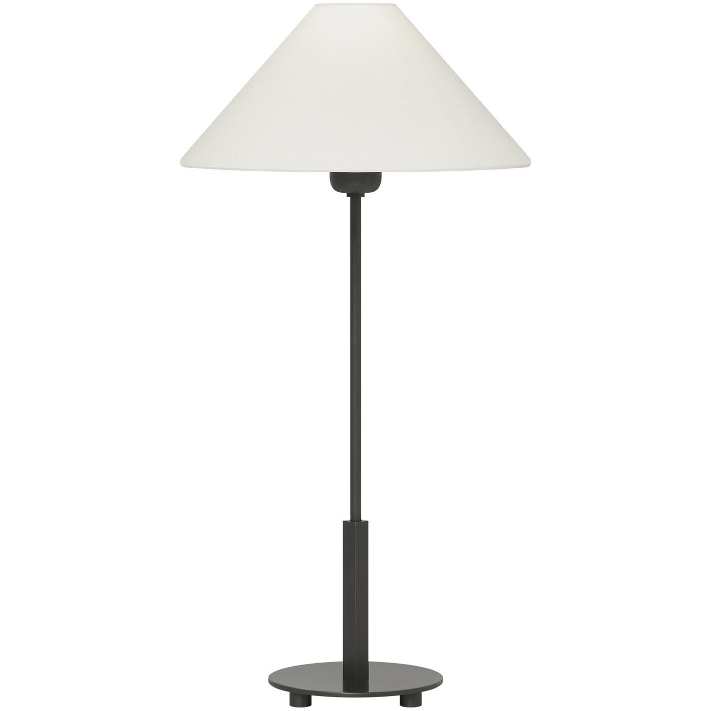 J. Randall Powers Hackney 23 inch 40 watt Bronze Table Lamp Portable Light in Linen