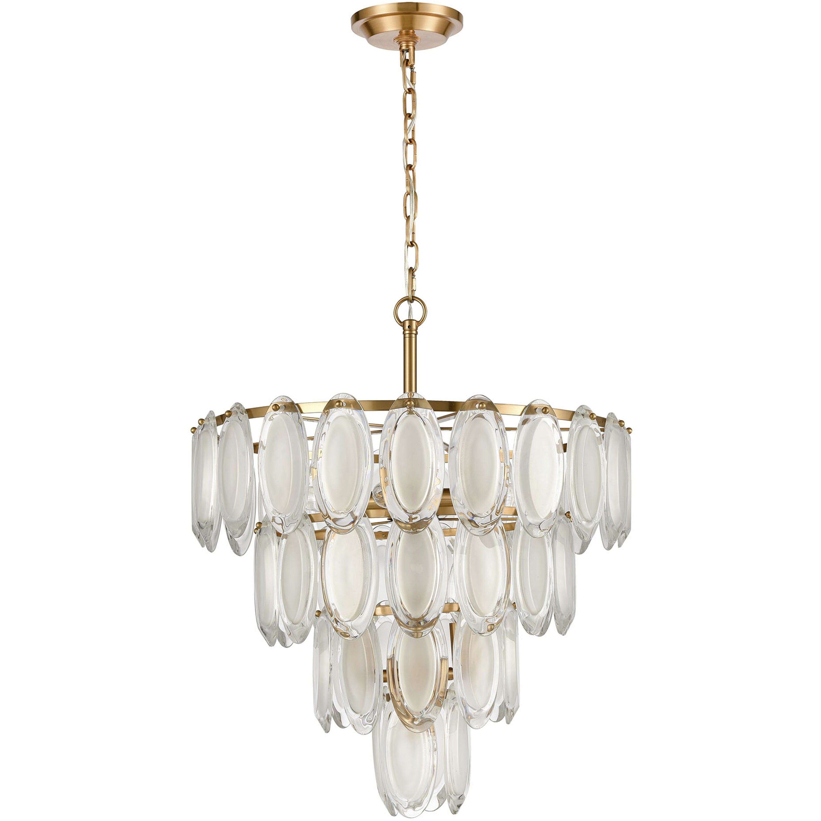 Curiosity 8 Light 20 inch Aged Brass Chandelier Ceiling Light