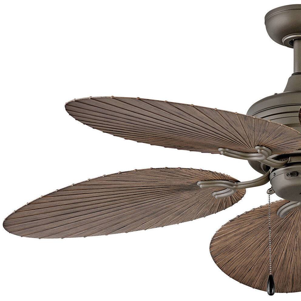 Tropic Air 52 inch Metallic Matte Bronze with Walnut Blades Fan