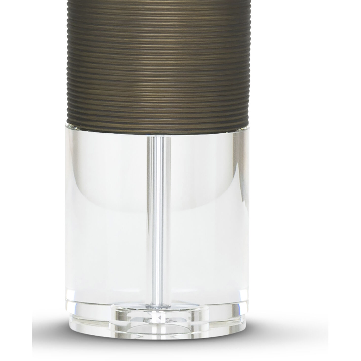 Atlantic 31 inch 150.00 watt Bronze Table Lamp Portable Light, Finely Ribbed Surface