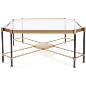 Graham Brushed Gold Coffee Table
