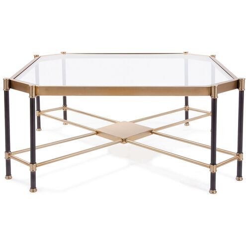 Graham Brushed Gold Coffee Table