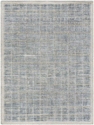 Carre 36 X 24 inch Denim Rug in 2 x 3, Rectangle