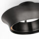 Thomas O'Brien Garland LED 15 inch Aged Iron Dual Lit Ring Semi-Flush Mount Ceiling Light