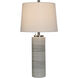 Ellis 29 inch 100.00 watt Mercury and Warm Gray and Silver Table Lamp Portable Light