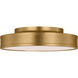 Paloma Contreras Dupont 16 inch Gild Semi-Flush Mount Ceiling Light