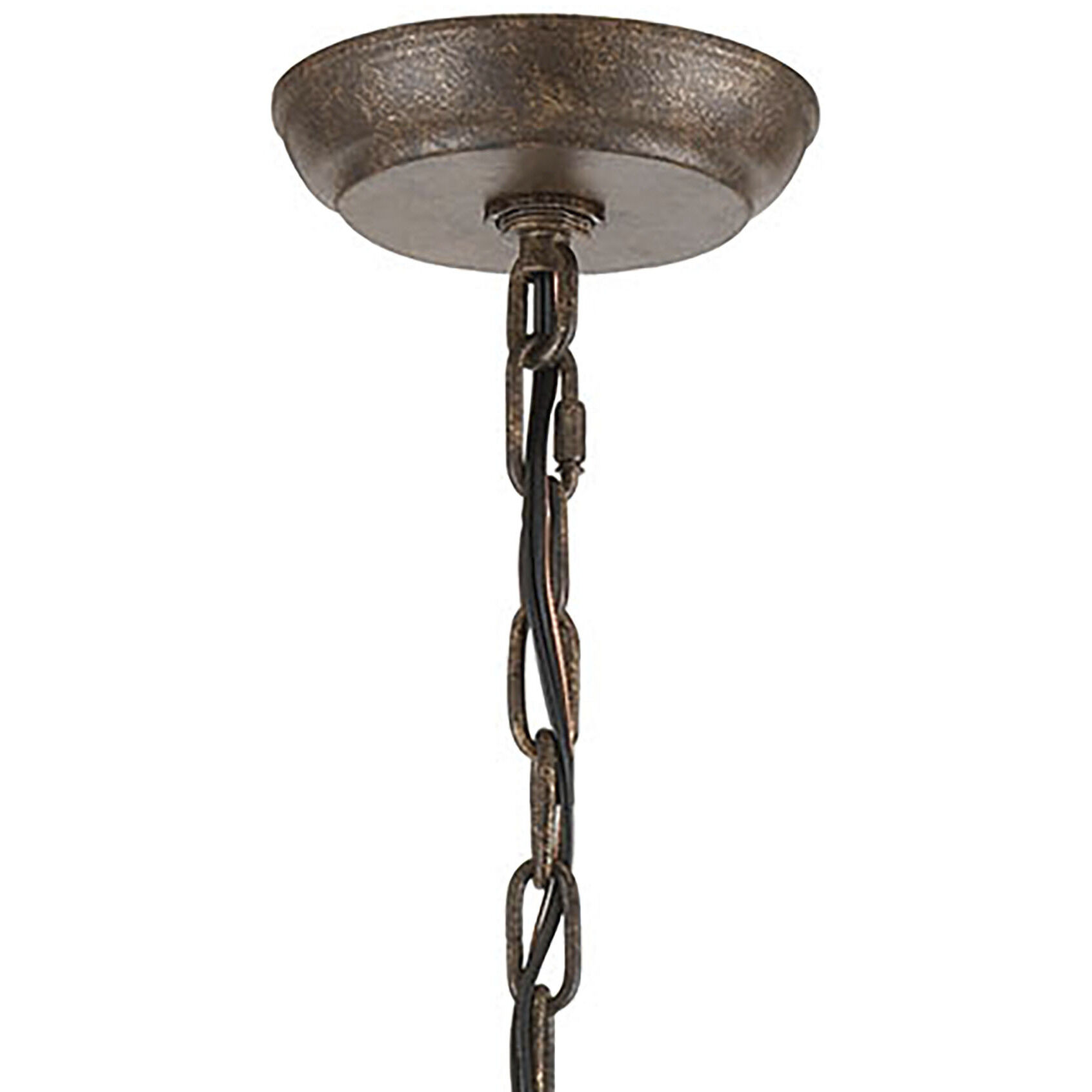 Crislett 6 Light 25 inch Sunglow Bronze Chandelier Ceiling Light