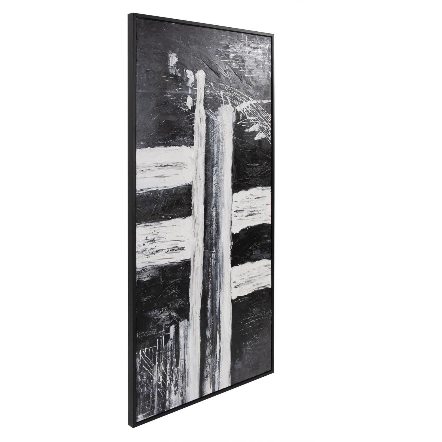Abstract Landscape 73.75 X 37.75 inch Hand Painted Canvas