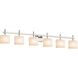 Fusion 51.5 inch Brushed Nickel Bath Bar Wall Light
