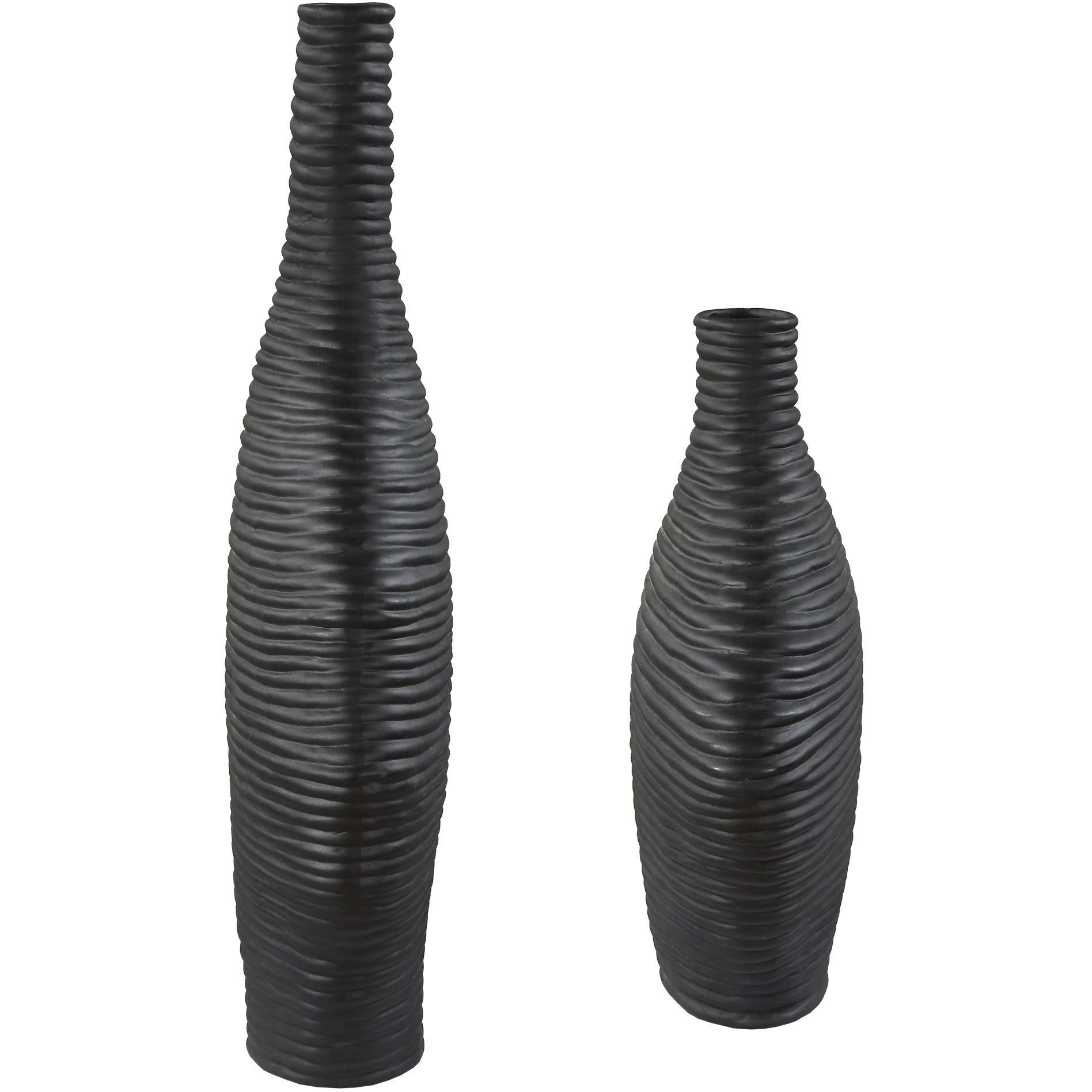 Duostacked 18 X 10.5 inch Vases, Set of 2
