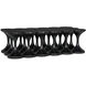 Jericho 61 X 30 inch Hand Rubbed Black Coffee Table