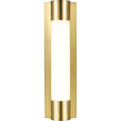 C&M by Chapman & Myers Loring LED 5 inch Burnished Brass Vanity Light Wall Light