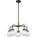 Olean 5 Light 24.5 inch Black Antique Brass Chandelier Ceiling Light
