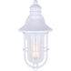South 1 Light 14 inch White Outdoor Wall Light 