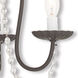 Alessia 3 Light 13 inch English Bronze Mini Chandelier Ceiling Light