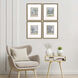 Along the Way Blue and Green and Brown and Multi Framed Art