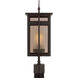 C&M by Chapman & Myers Fairhaven 1 Light 21.1 inch Truffle Outdoor Post Light in LED