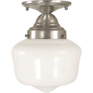 Taylor 1 Light 7 inch Polished Brass Semi-Flush Mount Ceiling Light