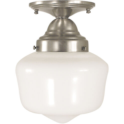 Taylor 1 Light 7 inch Polished Silver Semi-Flush Mount Ceiling Light