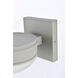 Raine Outdoor Wall Light in Silver