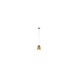 Ontario 1 Light 84 inch Gold Pendant Ceiling Light