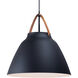 Nordic 1 Light 19.00 inch Pendant