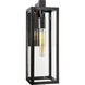 Chapman & Myers Fresno 1 Light 17.75 inch Aged Iron Outdoor Sconce, Medium