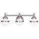 Oldwick 3 Light 24 inch Brushed Nickel Bath Vanity Wall Light