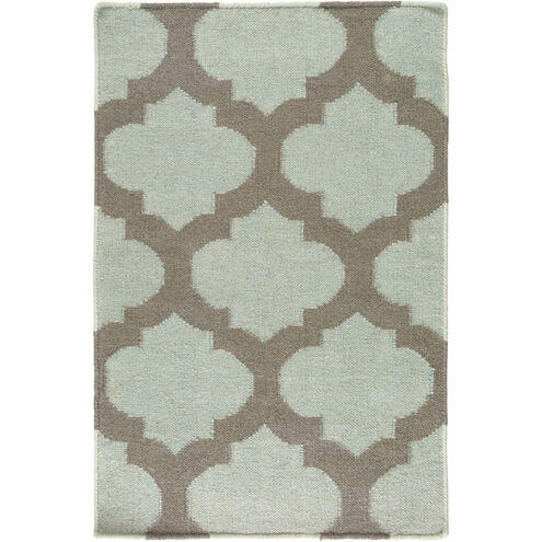 Frontier 36 X 24 inch Mint, Charcoal Rug