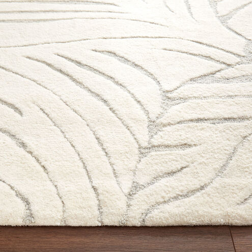 Mitra 90 X 63 inch Light Grey Rug in 5 x 7