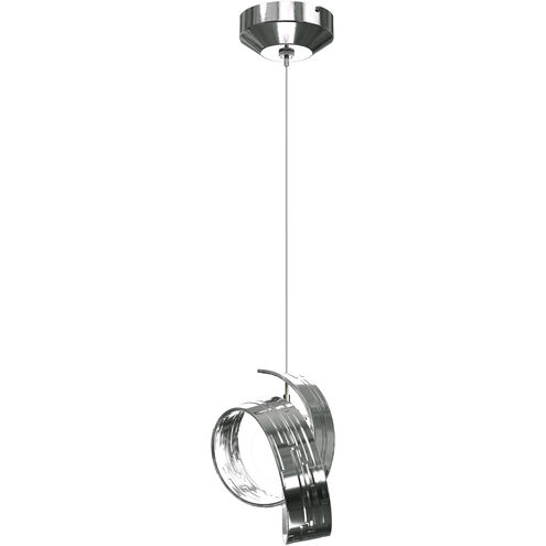 Riza 1 Light 9.1 inch Sterling Mini Pendant Ceiling Light