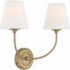 Sylvan Bath Wall Light in Vibrant Gold