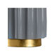 MarketPlace 28 inch 100 watt Slate Gray Crackle Glaze Table Lamp Portable Light