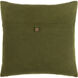 Penelope 18 inch Olive Pillow Kit in 18 x 18, Square